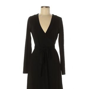 NWT Banana Republic Black Wrap Dress